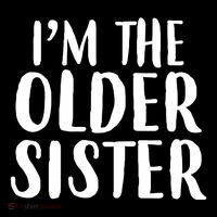 I'm The Older Sister Mousepad thumb 1