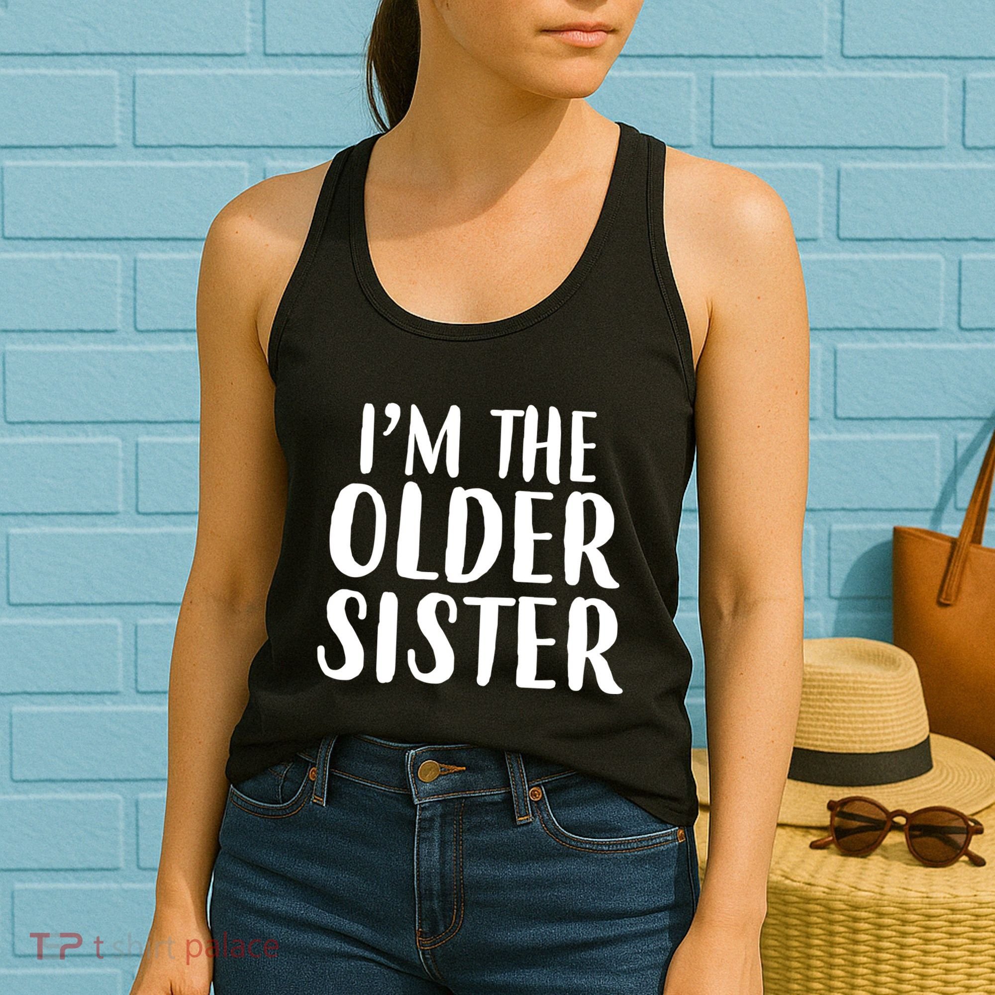 I'm The Older Sister Women's Tank Top