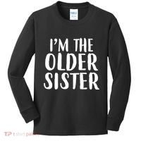 I'm The Older Sister Kids Long Sleeve Shirt thumb 0