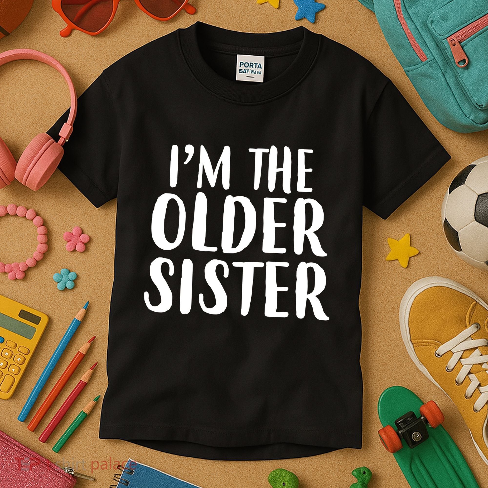 I'm The Older Sister Kids T-Shirt