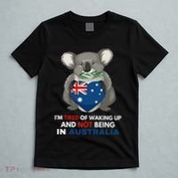 IM Tired Of Waking Up And Not Being In Australia Native Australian T-Shirt thumb 5