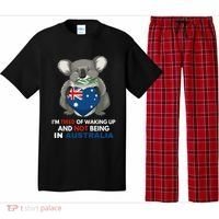 IM Tired Of Waking Up And Not Being In Australia Native Australian Pajama Set thumb 0