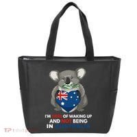 IM Tired Of Waking Up And Not Being In Australia Native Australian Tote Bag thumb 0