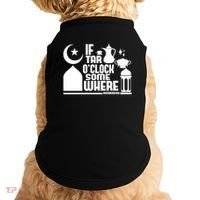 If Tar O Clock Somewhere Ramadan Doggie Tank thumb 0