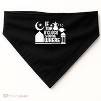 If Tar O Clock Somewhere Ramadan USA-Made Doggie Bandana thumb 0
