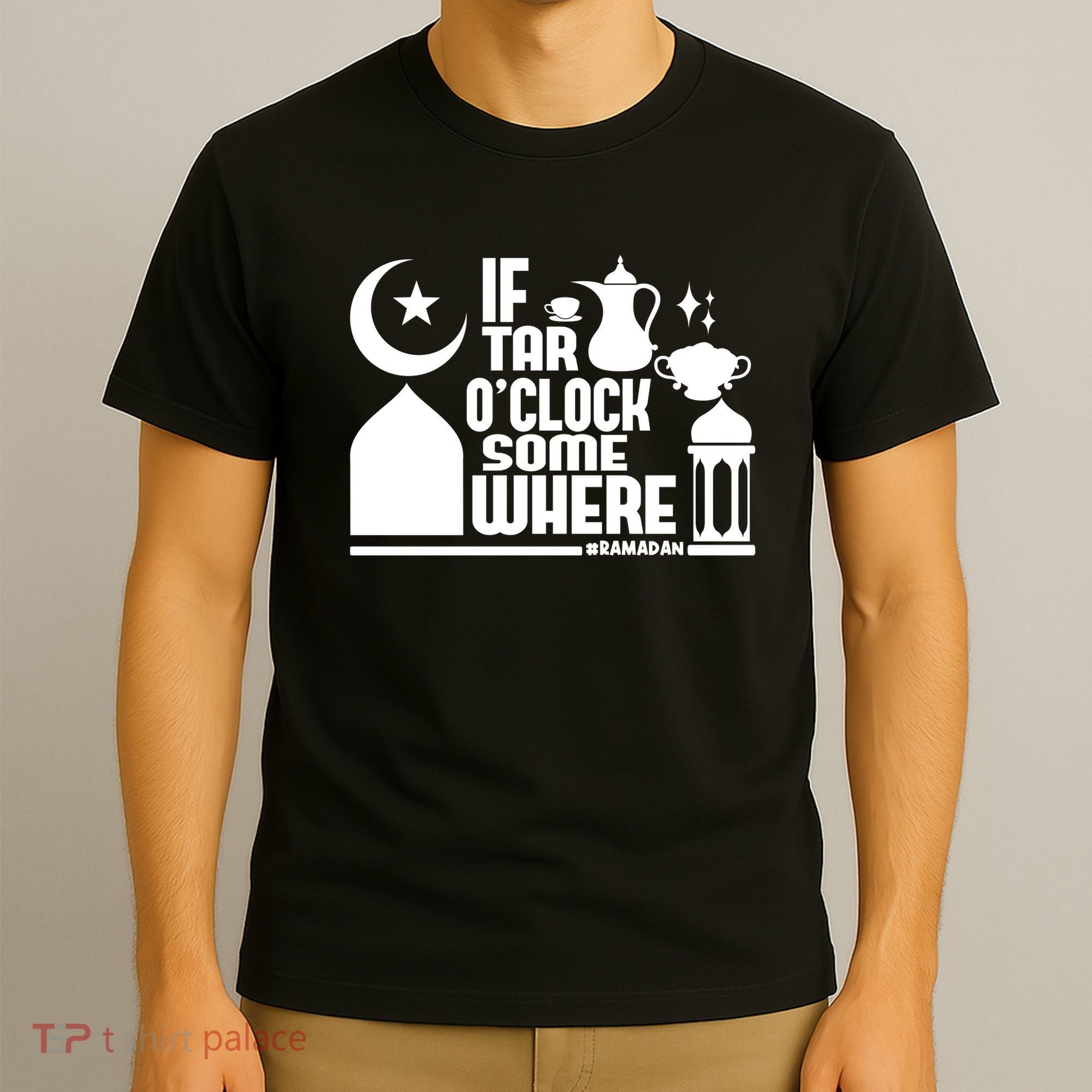 If Tar O Clock Somewhere Ramadan T-Shirt