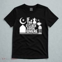 If Tar O Clock Somewhere Ramadan T-Shirt thumb 5
