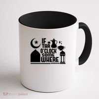 If Tar O Clock Somewhere Ramadan Coffee Mug thumb 1