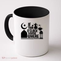 If Tar O Clock Somewhere Ramadan Coffee Mug thumb 0