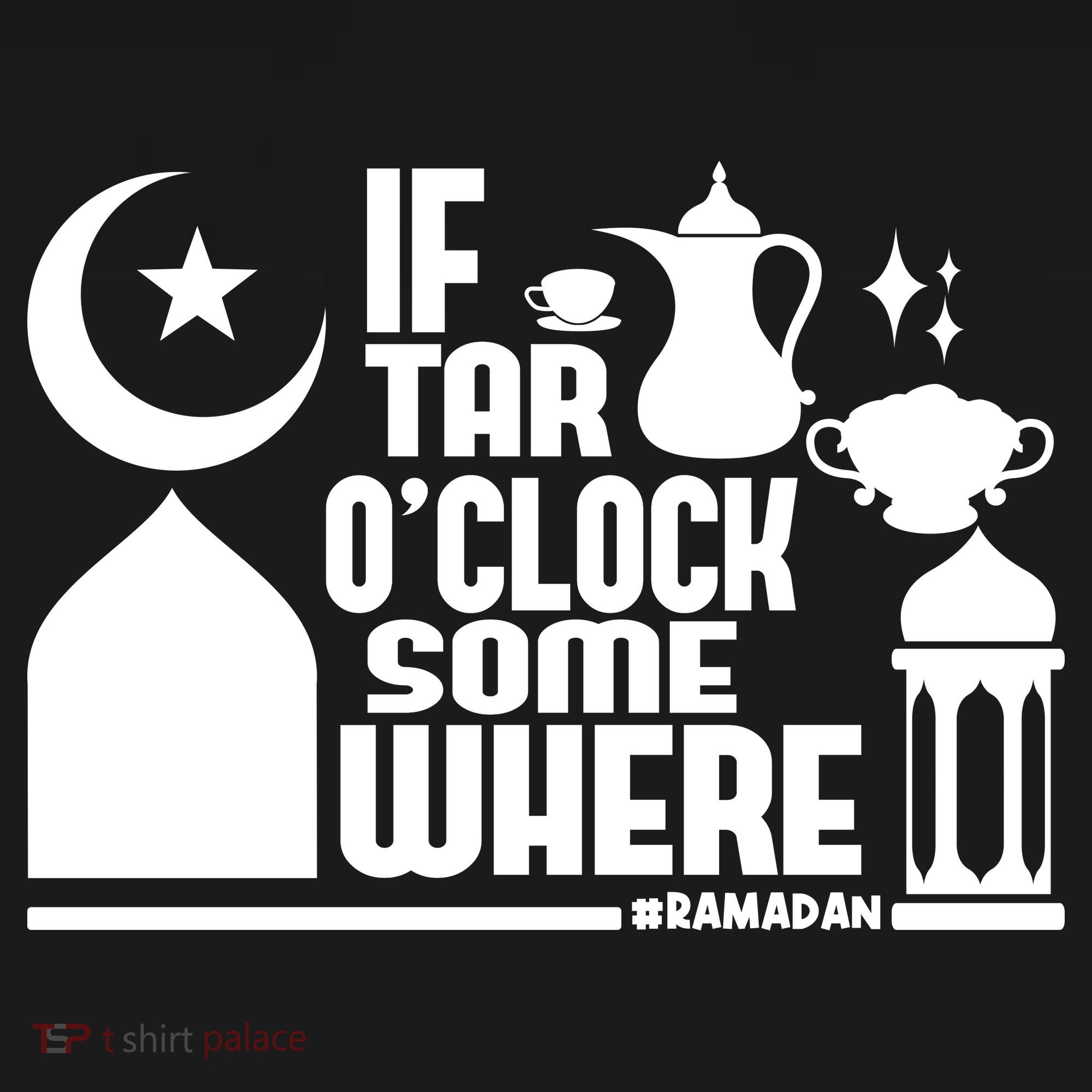 If Tar O Clock Somewhere Ramadan Ornament
