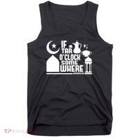 If Tar O Clock Somewhere Ramadan Tank Top thumb 0