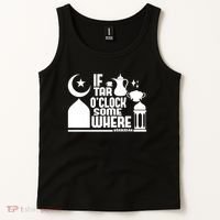 If Tar O Clock Somewhere Ramadan Tank Top thumb 2