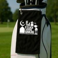 If Tar O Clock Somewhere Ramadan Golf Towel thumb 2