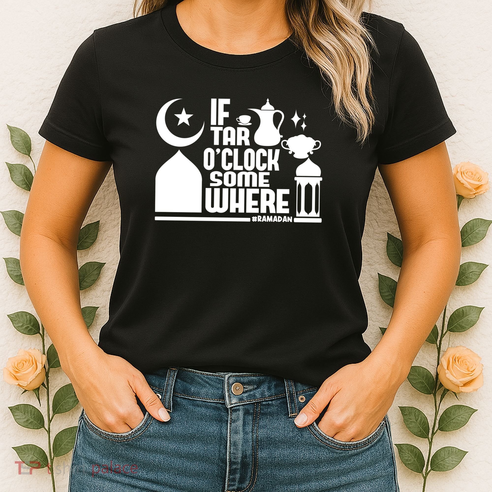 If Tar O Clock Somewhere Ramadan Women's T-Shirt