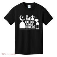 If Tar O Clock Somewhere Ramadan Kids T-Shirt thumb 0