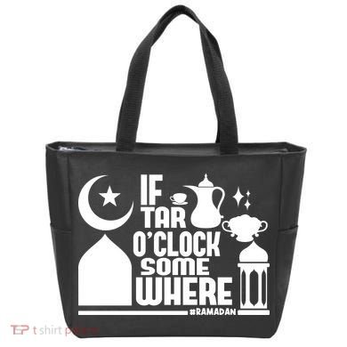 If Tar O Clock Somewhere Ramadan Tote Bag