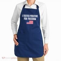 I Test Positive For Freedom USA Apron thumb 2