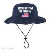 I Test Positive For Freedom USA Bucket Hat thumb 0