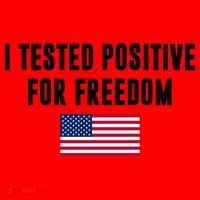 I Test Positive For Freedom USA Santa Hat thumb 1