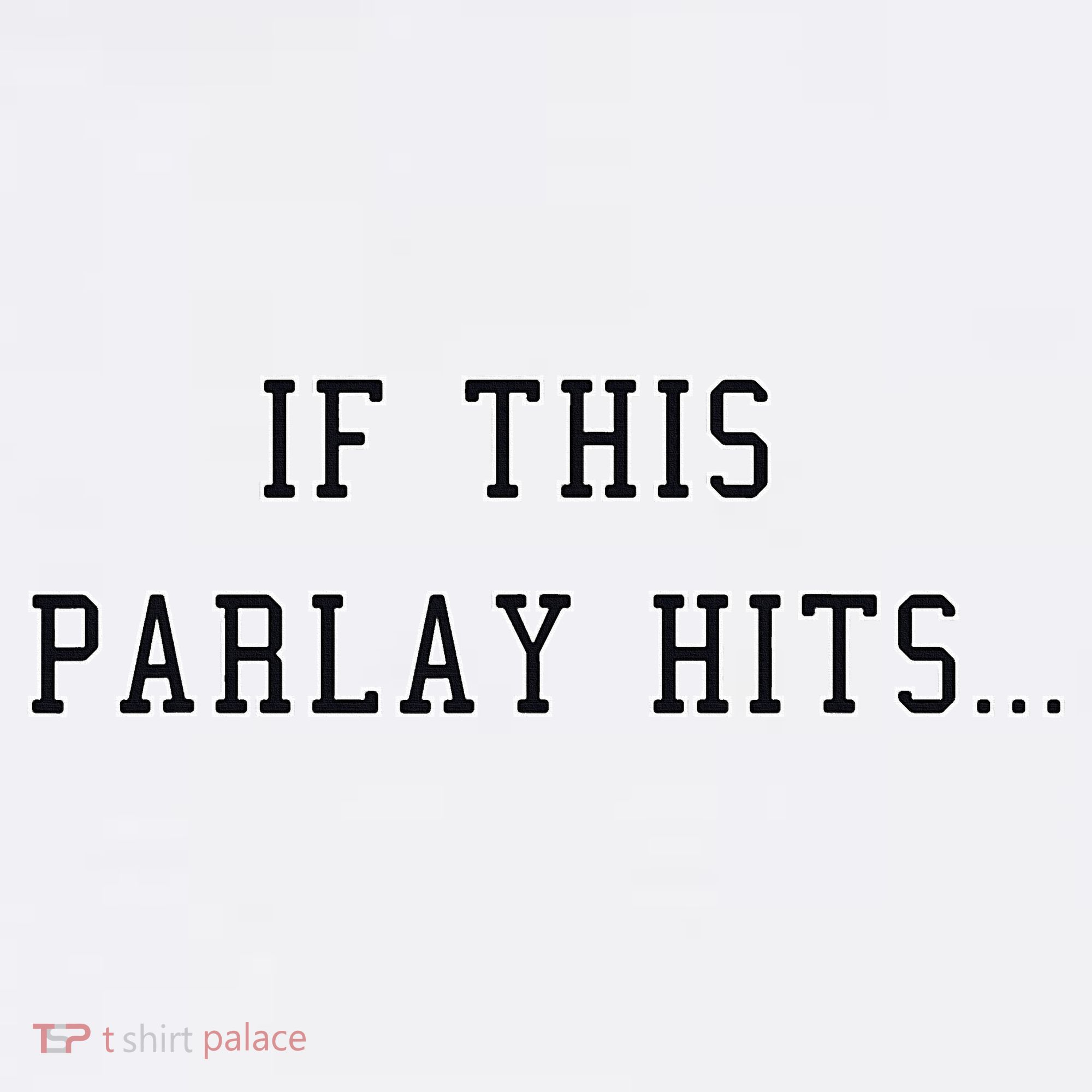 If This Parlay Hits Sports Betting Degenerate Women's Tank Top