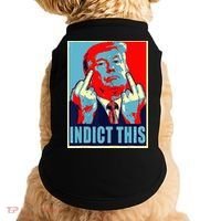 Indict This Pro Donald Trump Funny Doggie Tank thumb 0