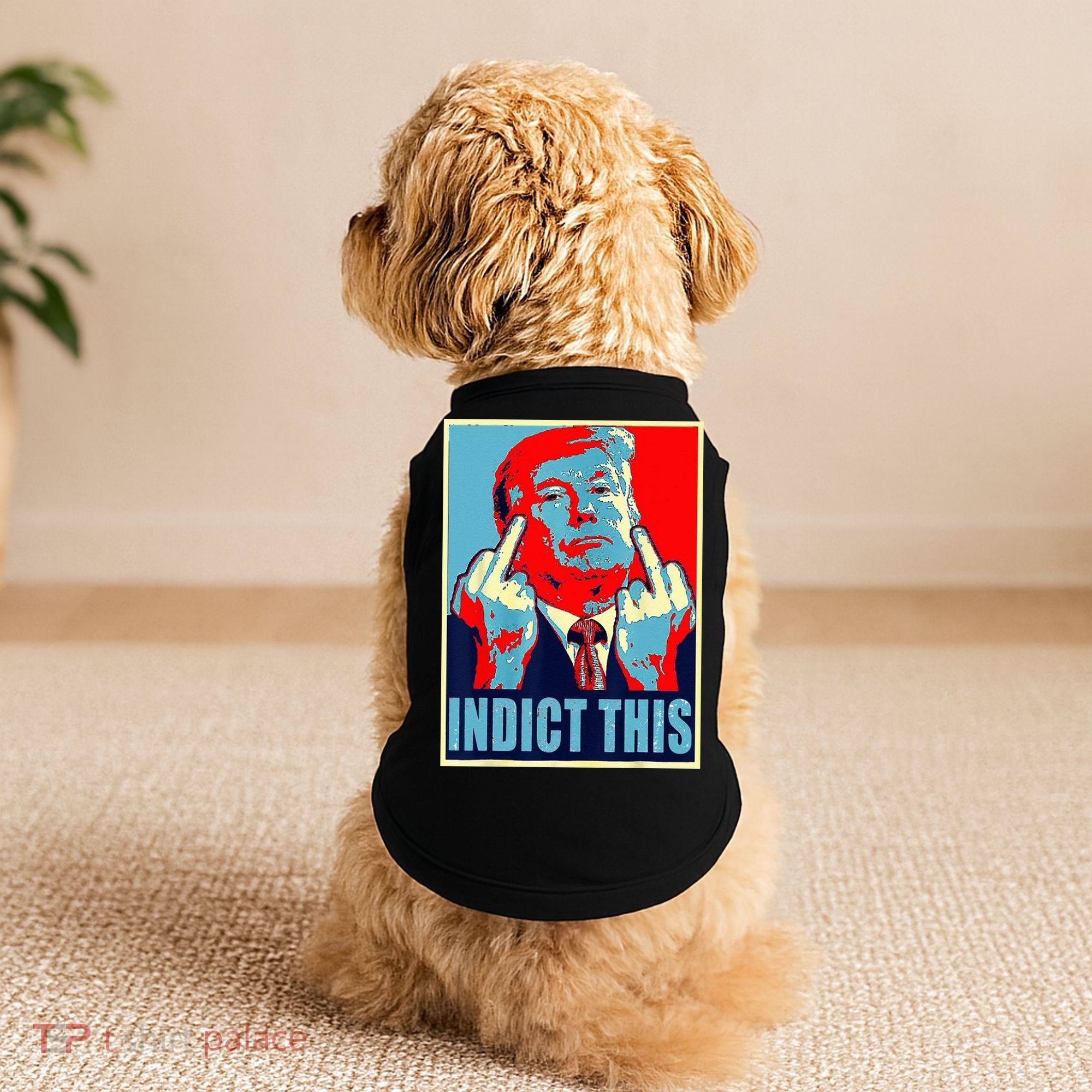 Indict This Pro Donald Trump Funny Doggie Tank