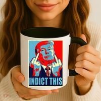 Indict This Pro Donald Trump Funny Coffee Mug thumb 3