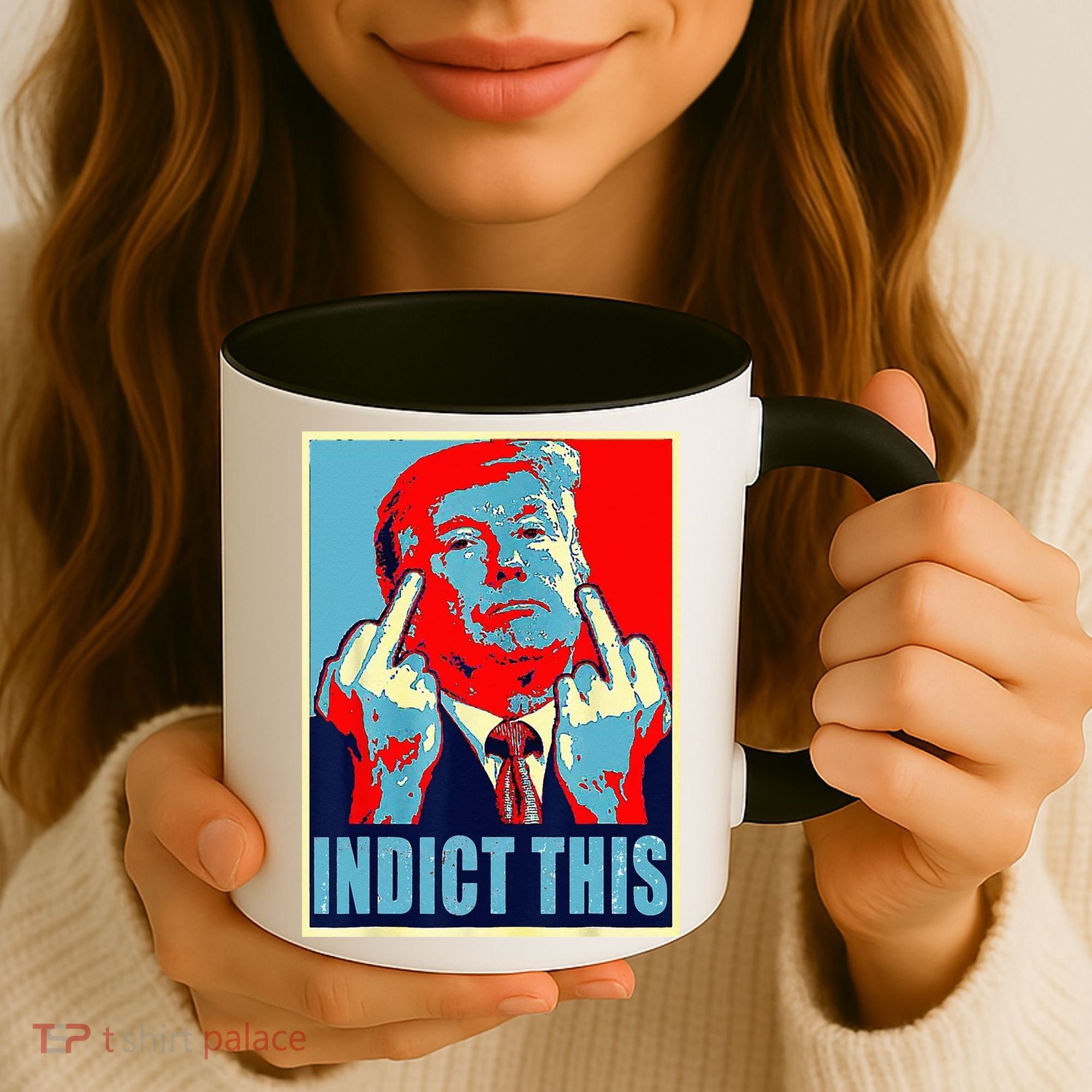Indict This Pro Donald Trump Funny Coffee Mug