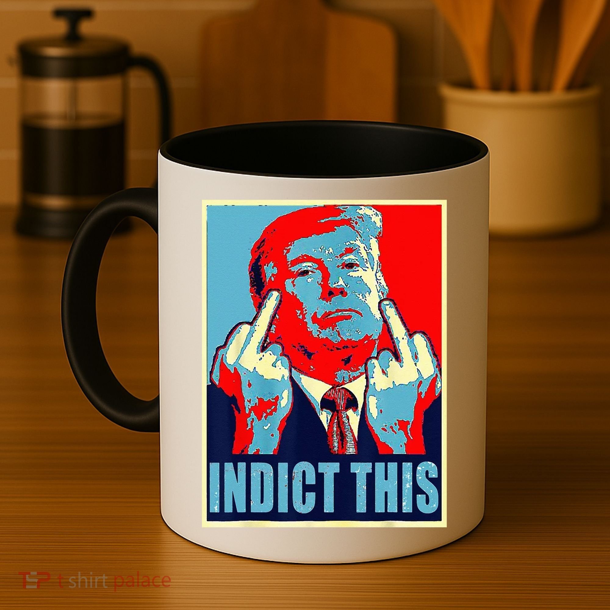 Indict This Pro Donald Trump Funny Coffee Mug