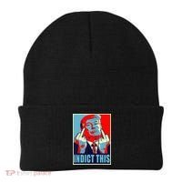 Indict This Pro Donald Trump Funny Beanie thumb 0