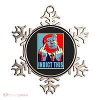 Indict This Pro Donald Trump Funny Ornament thumb 0