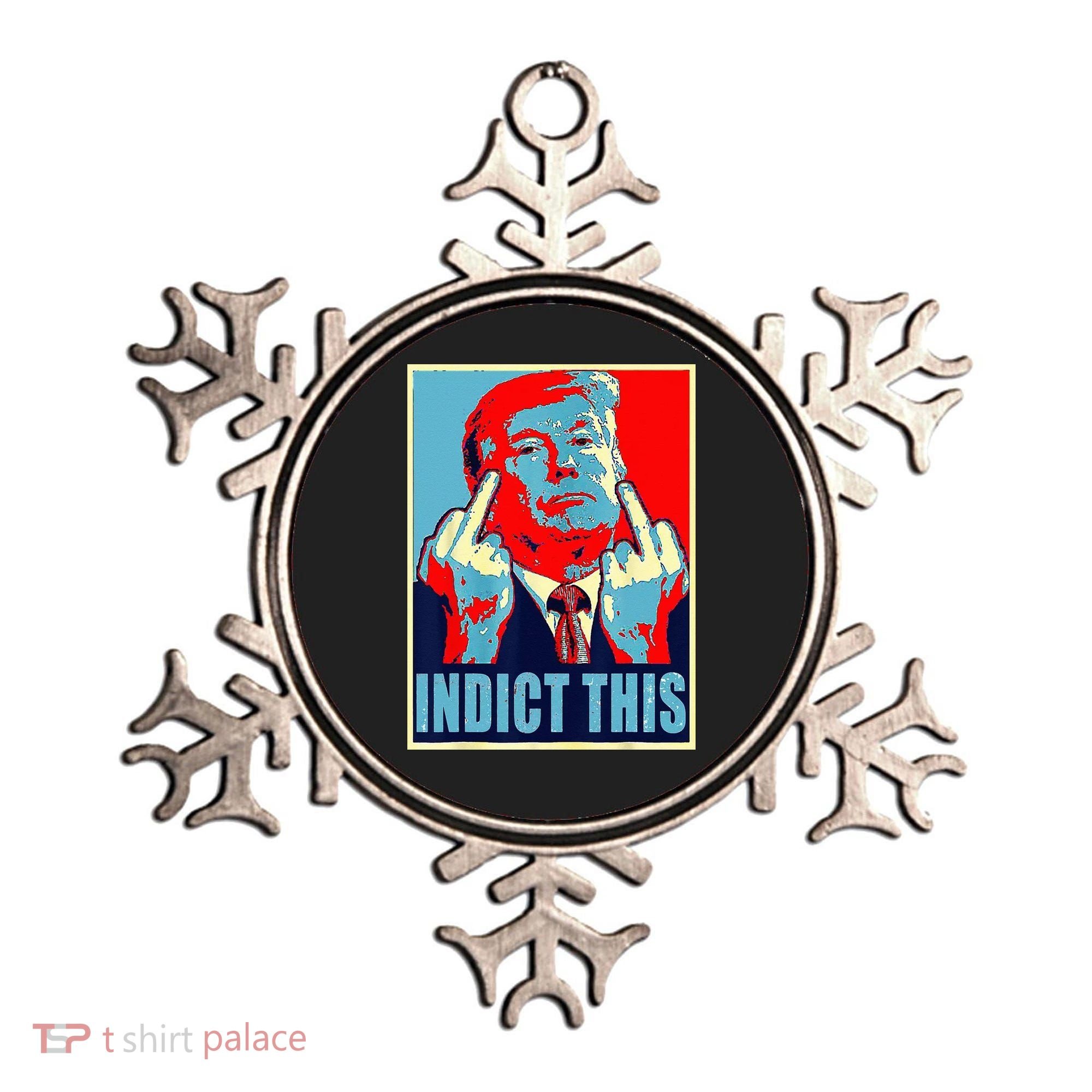 Indict This Pro Donald Trump Funny Ornament
