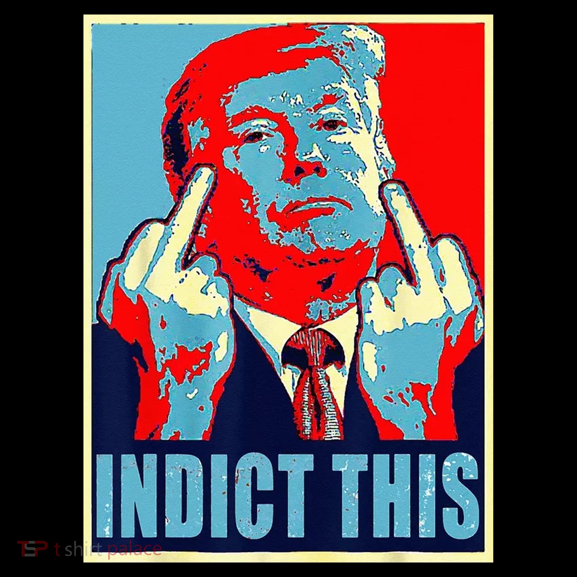 Indict This Pro Donald Trump Funny Women's Tank Top