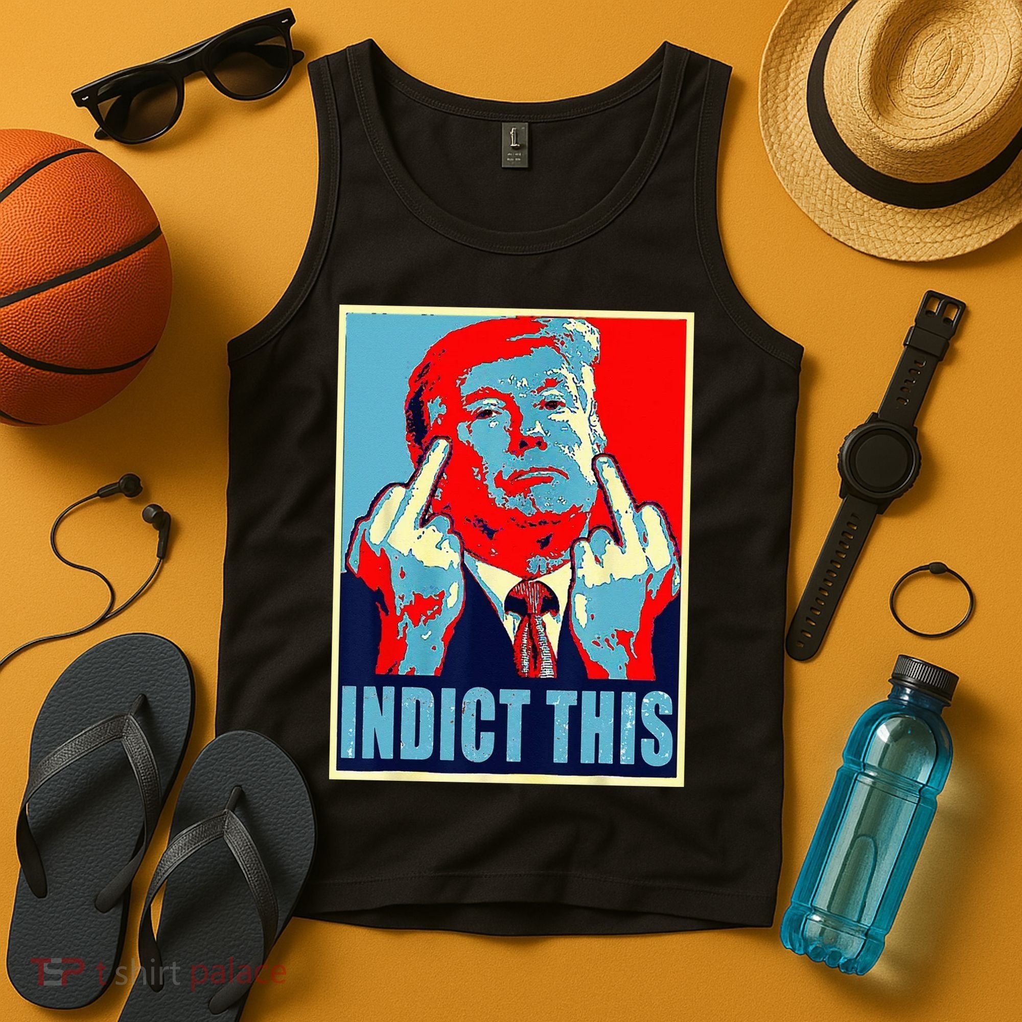 Indict This Pro Donald Trump Funny Tank Top