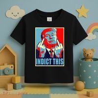 Indict This Pro Donald Trump Funny Toddler T-Shirt thumb 3