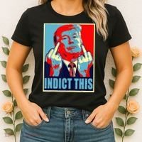 Indict This Pro Donald Trump Funny Women's T-Shirt thumb 2
