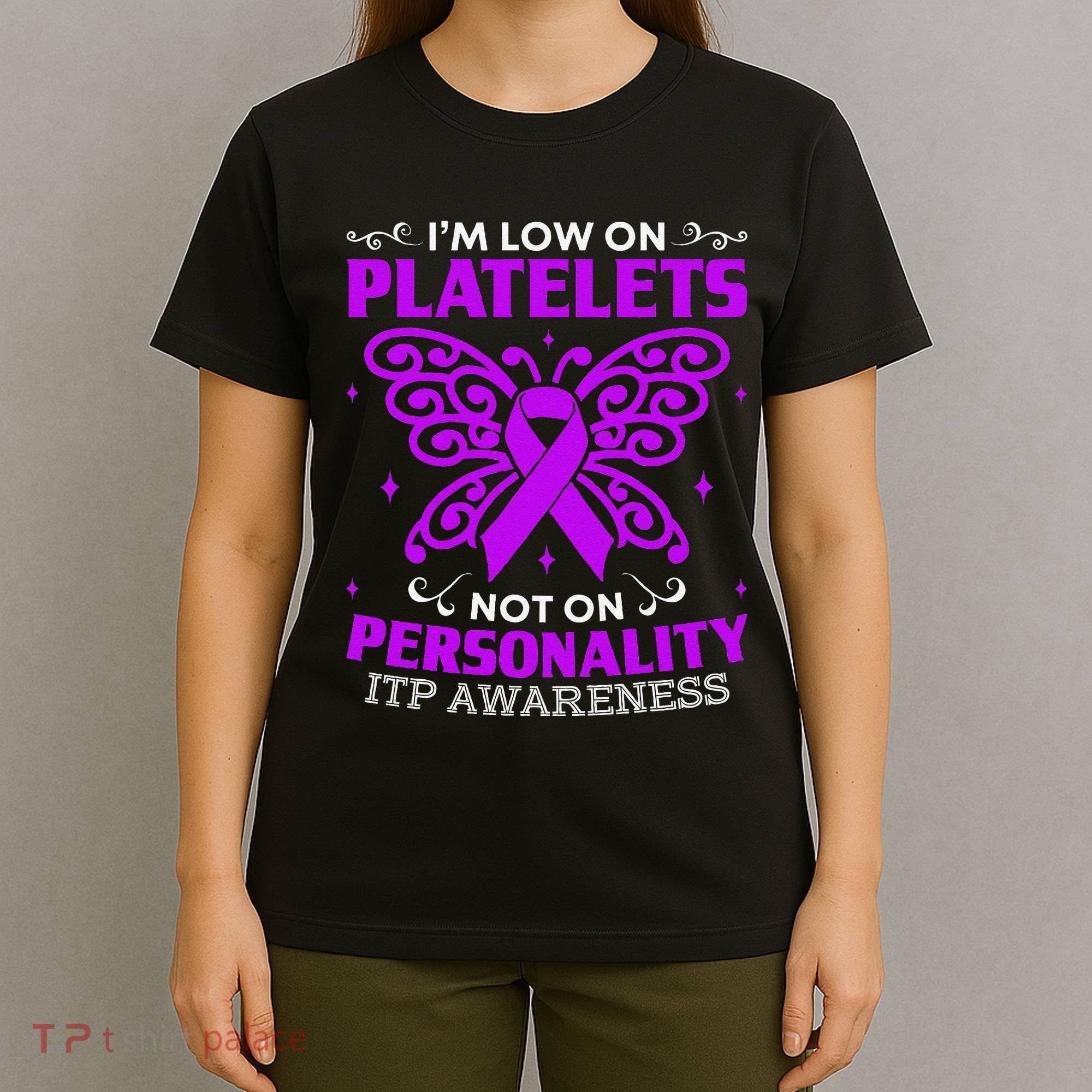 Immune Thrombocytopenic Purpura Itp Awareness T-Shirt