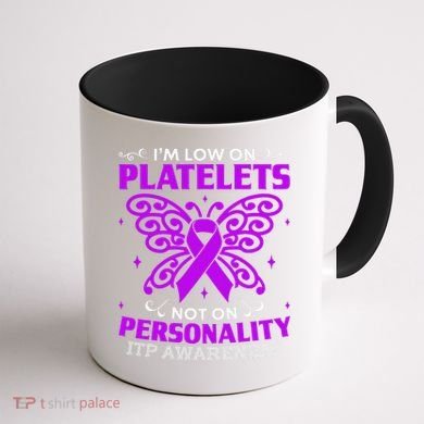 Immune Thrombocytopenic Purpura Itp Awareness Coffee Mug back