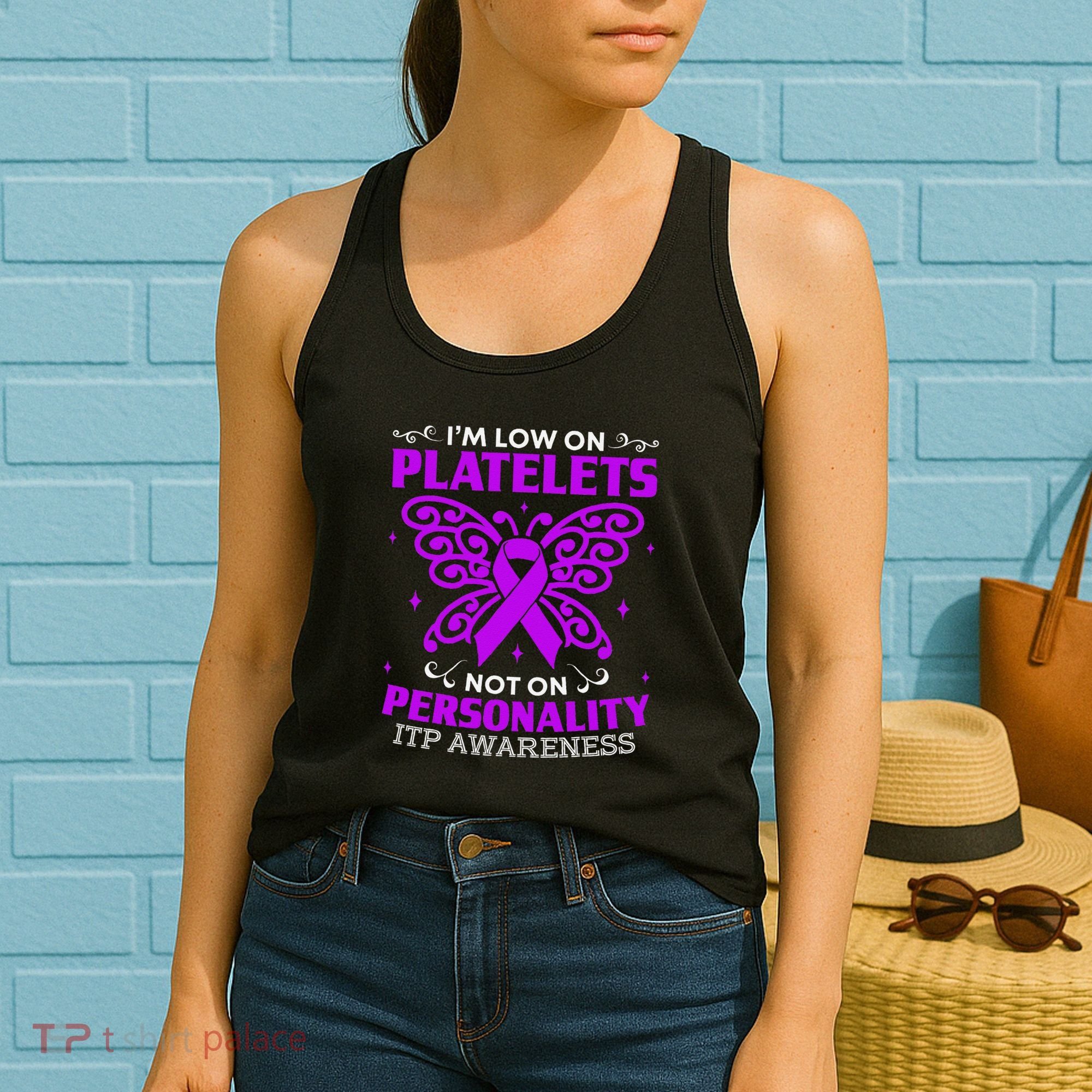 Immune Thrombocytopenic Purpura Itp Awareness Women's Tank Top