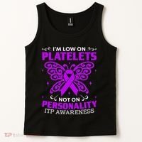 Immune Thrombocytopenic Purpura Itp Awareness Tank Top thumb 2