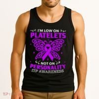 Immune Thrombocytopenic Purpura Itp Awareness Tank Top thumb 3