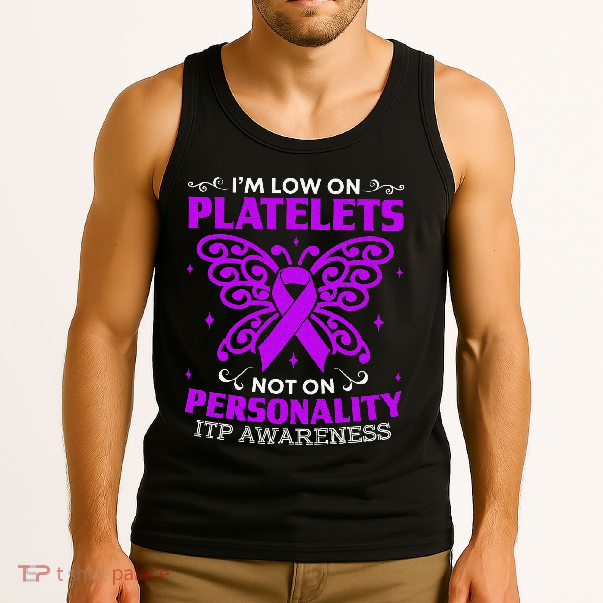 Immune Thrombocytopenic Purpura Itp Awareness Tank Top