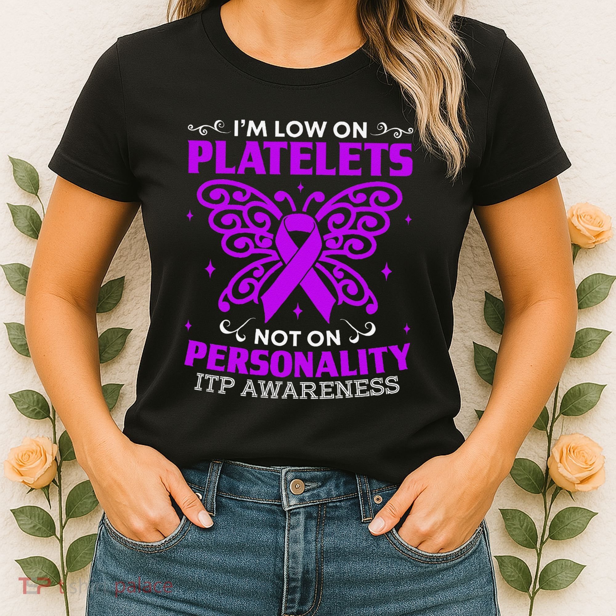 Immune Thrombocytopenic Purpura Itp Awareness Women's T-Shirt