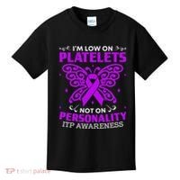 Immune Thrombocytopenic Purpura Itp Awareness Kids T-Shirt thumb 0