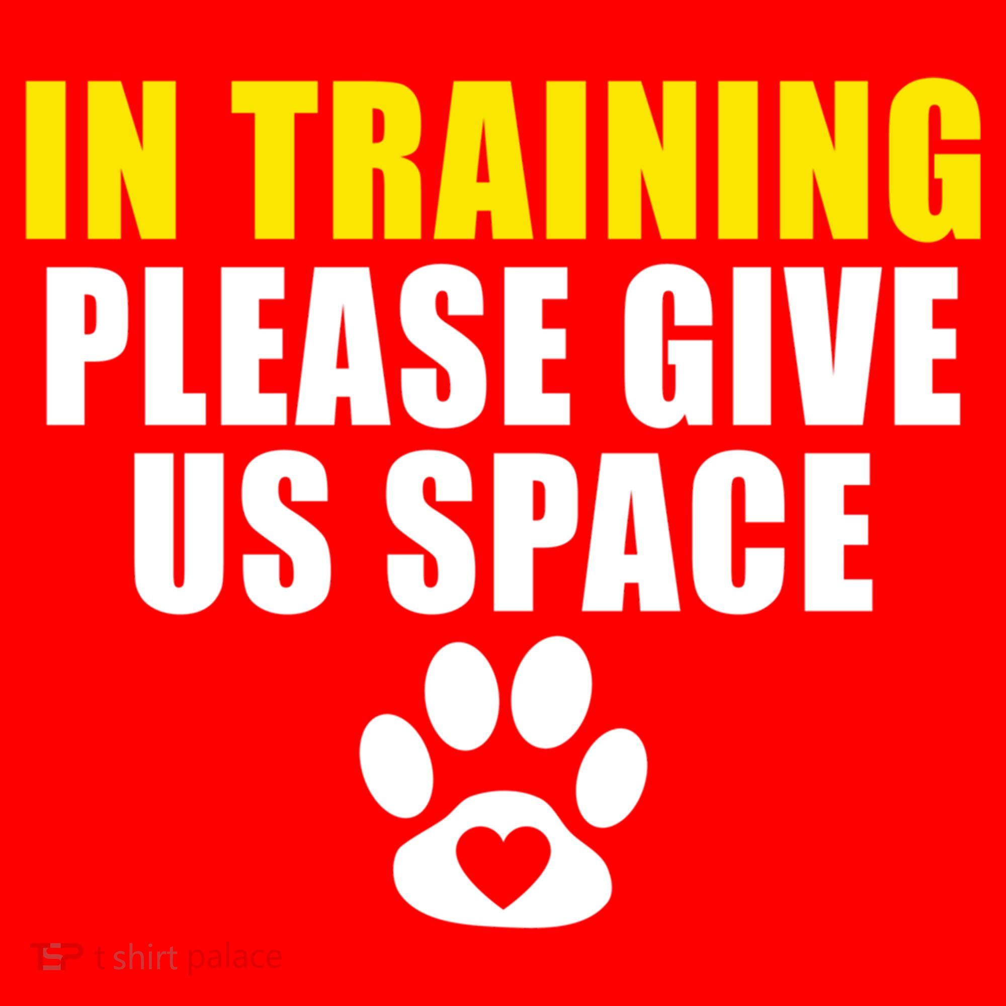 In Training Please Give Us Space Dog Training Dog Trainers Funny Gift Santa Hat