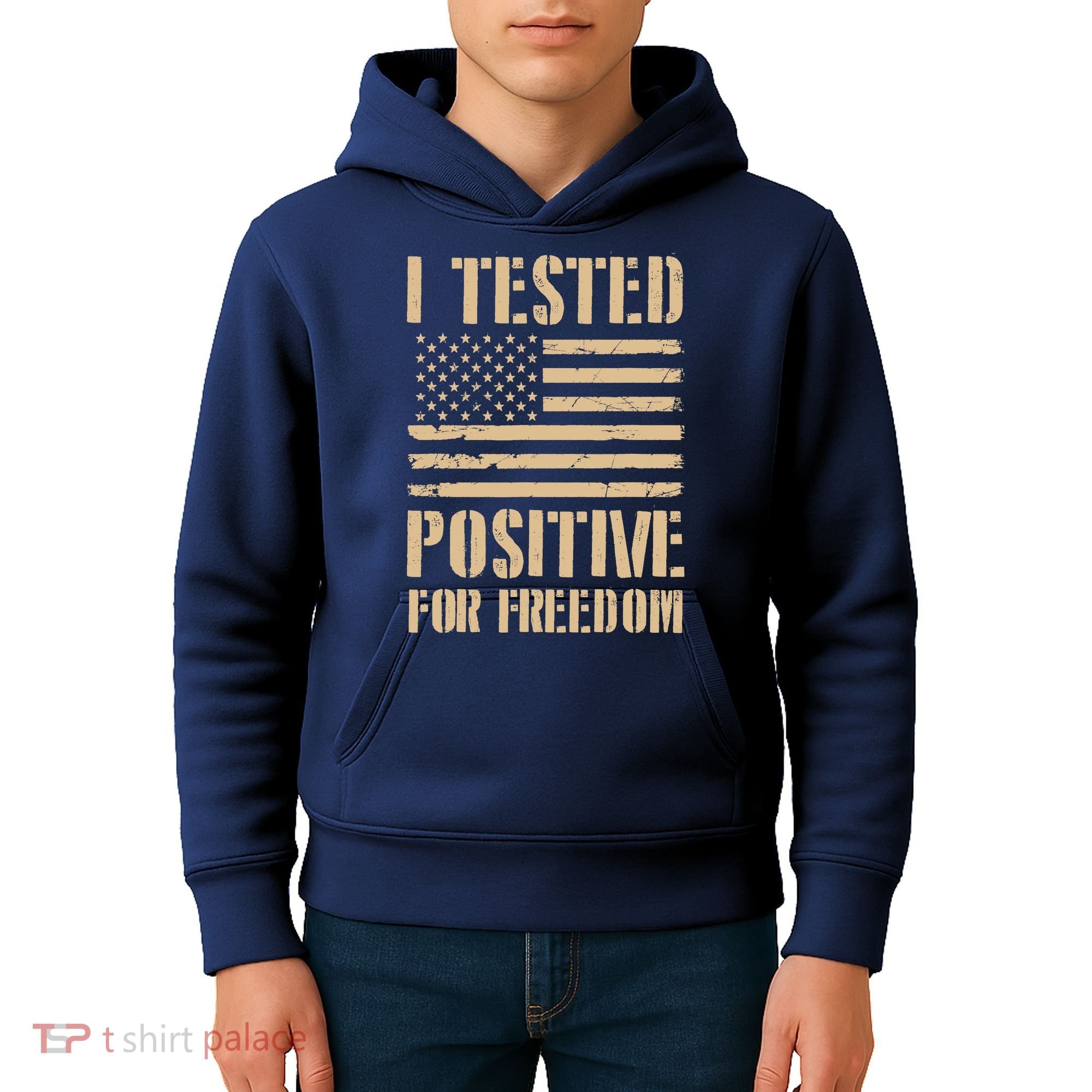 I Tested Positive For Freedom Kids Hoodie