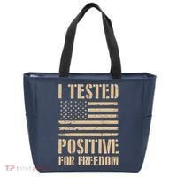 I Tested Positive For Freedom Tote Bag thumb 0