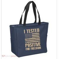 I Tested Positive For Freedom Tote Bag thumb 2