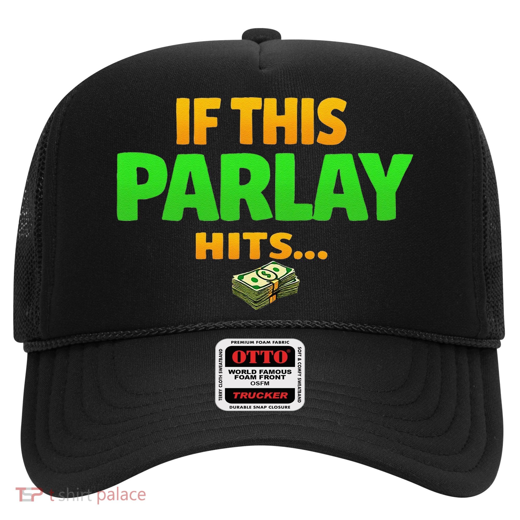 If This Parlay Hits Funny Betting Fans Gambler Hat