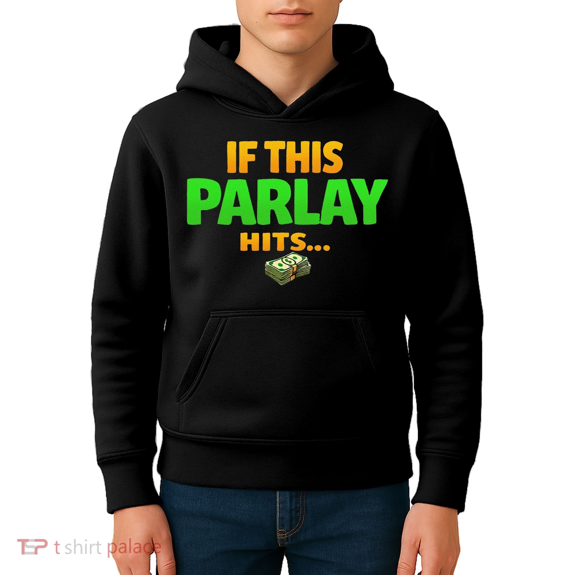 If This Parlay Hits Funny Betting Fans Gambler Kids Hoodie